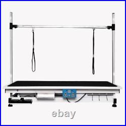 Electric Dog Grooming Table Heavy Duty Hydraulic Z-Lift Pet Grooming Table