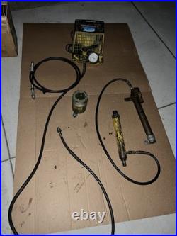 Enerpac Hushh Pup Heavy Duty Hydraulic Cylinder 10 Ton Lot