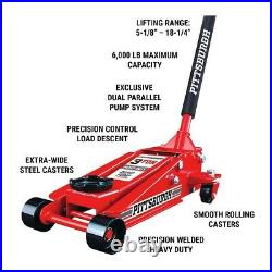 Floor Jack 3 Ton Heavy Duty Steel Floor Jack Rapid Pump Car Pump Lowrider