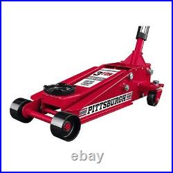 Floor Jack 3 Ton Heavy Duty Steel Floor Jack Rapid Pump Car Pump Lowrider