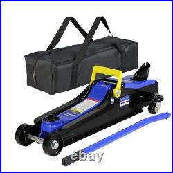 Floor Jack, Professional Heavy Duty Hydraulic, Low Profile, Steel Racing with1