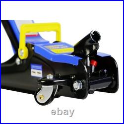 Floor Jack, Professional Heavy Duty Hydraulic, Low Profile, Steel Racing with1