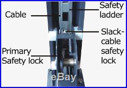 Free Installation Mid-atlantic Amgo 408-p Four Post Parking Lift