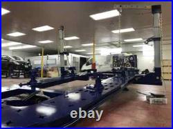 Free Shipping New 20 Feet Long 2 Towers Heavy Duty Auto Body Frame Machine