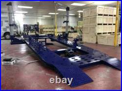 Free Shipping New 20 Feet Long 2 Towers Heavy Duty Auto Body Frame Machine