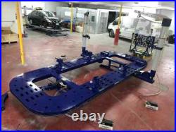 Free Shipping New 20 Feet Long 2 Towers Heavy Duty Auto Body Frame Machine