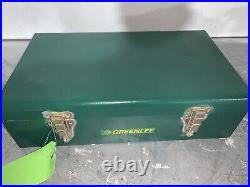 GREENLEE 7506 Heavy Duty Slug Splitter Hydraulic Knockout Punch Set 1/2'' to 2'