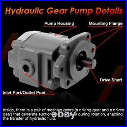 H2136201 Heavy-Duty Hydraulic Pump for Snow Plow Truck Trailers Hydraulic System H2136201 Heavy-Duty Hydraulic Pump for Snow Plow Truck Trailers Hydraulic System
