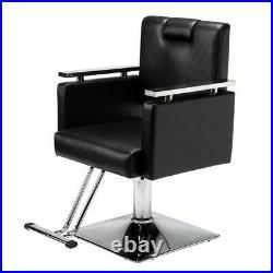 Hair Salon Chair Reclining Heavy Duty Hydraulic Pump Barber Chair Beauty Shampoo