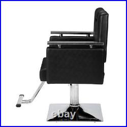 Hair Salon Chair Reclining Heavy Duty Hydraulic Pump Barber Chair Beauty Shampoo