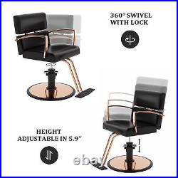 Hair Salon Chair Styling Heavy Duty Hydraulic Pump Barber Chair Beauty Shampoo