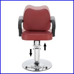 Hair Salon Chair Styling Heavy Duty Hydraulic Pump Barber Chair for Hair Stylist