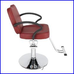 Hair Salon Chair Styling Heavy Duty Hydraulic Pump Barber Chair for Hair Stylist