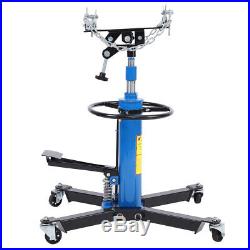 Heavy Duty 1100lbs 2 Stage Hydraulic Transmission Jack Stand Lifter Hoist