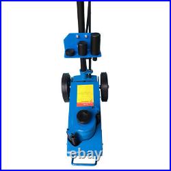 Heavy Duty 22 Ton Air Hydraulic Floor Jack Wheel Lift Auto Equipment Repair Blue