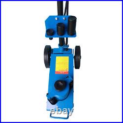 Heavy Duty 22 Ton Air Hydraulic Floor Jack Wheel Lift Auto Equipment Repair Blue