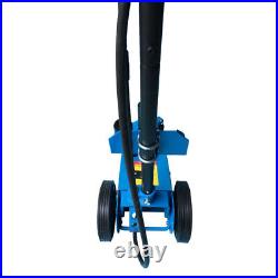 Heavy Duty 22 Ton Air Hydraulic Floor Jack Wheel Lift Auto Equipment Repair Blue
