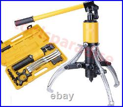 Heavy Duty 3 Jaw HYDRAULIC PULLER ROTOR EXTRACTING TOOL 15 Ton