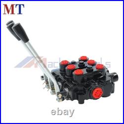 Heavy Duty 3 Spool Hydraulic Valve 25GPM 3000 PSI 3/4 NPT RD532CCCAAA5A4B1