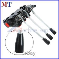 Heavy Duty 3 Spool Hydraulic Valve 25GPM 3000 PSI 3/4 NPT RD532CCCAAA5A4B1