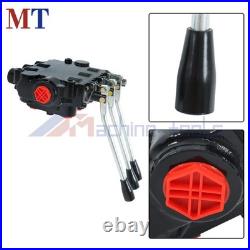 Heavy Duty 3 Spool Hydraulic Valve 25GPM 3000 PSI 3/4 NPT RD532CCCAAA5A4B1