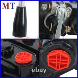 Heavy Duty 3 Spool Hydraulic Valve 25GPM 3000 PSI 3/4 NPT RD532CCCAAA5A4B1