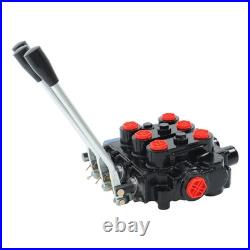 Heavy Duty 3 Spool Hydraulic Valve 25 GPM 3000 PSI 3/4 NPT RD532CCCAAA5A4B1