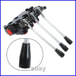 Heavy Duty 3 Spool Hydraulic Valve 25 GPM 3000 PSI 3/4 NPT RD532CCCAAA5A4B1