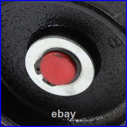 Heavy-Duty 3 Ton Hydraulic Floor Jack with Single Quick Lift Piston Pump Red