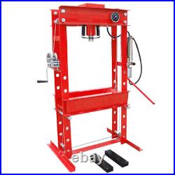 Heavy Duty 45 Ton Air Hydraulic Floor Shop Press with Gauge