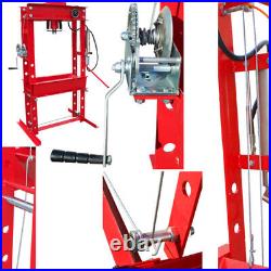Heavy Duty 45 Ton Air Hydraulic Floor Shop Press with Gauge