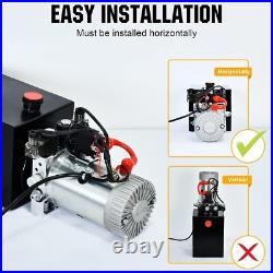 Heavy-Duty 4 Quart Hydraulic Power Unit 12V Electric Pump with Remote Control