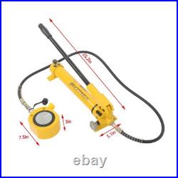 Heavy Duty 50T Hydraulic Cylinder Jack Set Includes CP-700 Pump