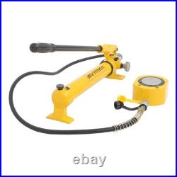 Heavy Duty 50T Hydraulic Cylinder Jack Set Includes CP-700 Pump