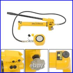Heavy Duty 50T Hydraulic Cylinder Jack Set Includes CP-700 Pump