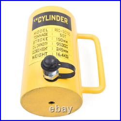 Heavy Duty 50 Ton 6 inch Stroke Hydraulic Cylinder Jack Single Acting Solid Ram
