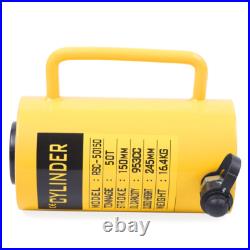 Heavy Duty 50 Ton 6 inch Stroke Hydraulic Cylinder Jack Single Acting Solid Ram