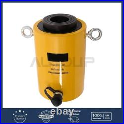 Heavy Duty 60 Ton Hollow Hydraulic Ram Cylinder Jack Single Acting 2 Stroke