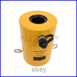 Heavy Duty 60 Ton Hollow Hydraulic Ram Cylinder Jack Single Acting 2 Stroke
