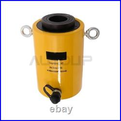 Heavy Duty 60 Ton Hollow Hydraulic Ram Cylinder Jack Single Acting 2 Stroke