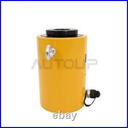 Heavy Duty 60 Ton Hollow Hydraulic Ram Cylinder Jack Single Acting 2 Stroke
