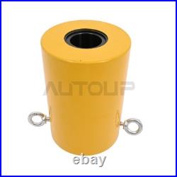 Heavy Duty 60 Ton Hollow Hydraulic Ram Cylinder Jack Single Acting 2 Stroke