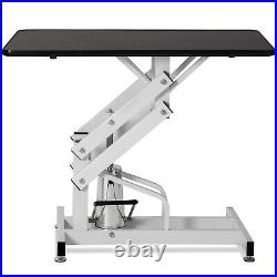 Heavy Duty Adjustable Hydraulic Dog Pet Grooming Table Big Size Z-Lift Cat