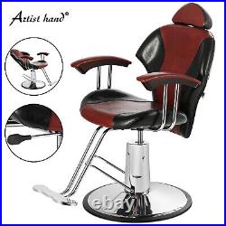 Heavy Duty All Purpose Reclining Hydraulic Barber Chair Salon Beauty Spa Styling