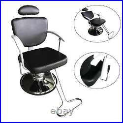 Heavy Duty Barber Chair All Purpose Hydraulic Recline Salon Beauty Spa Chair