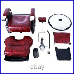 Heavy Duty Barber Chair Hydraulic Recline Beauty Salon All Purpose Equipment