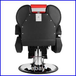 Heavy Duty Barber Chair Hydraulic Recline Salon Beauty All Purpose Equipment US