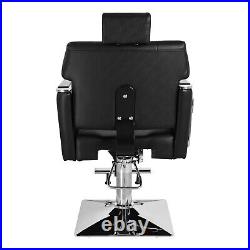 Heavy Duty Barber Chair Hydraulic Recline Salon Beauty Chair Styling Equipmet