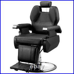 Heavy Duty Barber Chair Hydraulic Recline Salon Beauty Stylist Station Equipment
