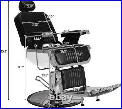 Heavy Duty Classic Barber Chair Hydraulic Recline Salon Beauty Spa Chair